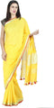Vasthrlay Handloom Summer Contrast Vibrant Green