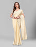 Vasthrlay Cotton Printed Mulmul Beige Saree