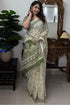 Vasthrlay Cotton Unstitched Lavender Ethnic Wear