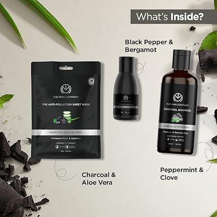 The Man Company Ultimate Charcoal Detan Kit