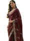 Vasthrlay Weaving Banarasi Teal Saree