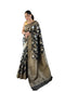 Vasthrlay Banarasi Unstitched Saree