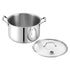Healux 30 cm Tiana Triply Biryani Pot with Glass lid -12 L