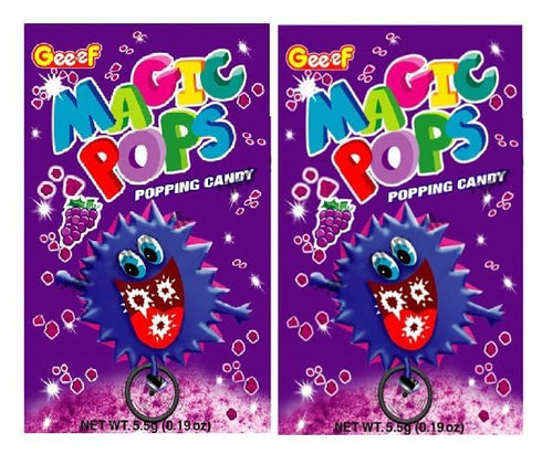 Magic Pops Popping Candy Assorted Flavors