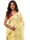 Vasthrlay Chanderi Printed Coffee Saree