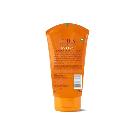 Lotus Herbals Safe Sun Block Cream SPF 20
