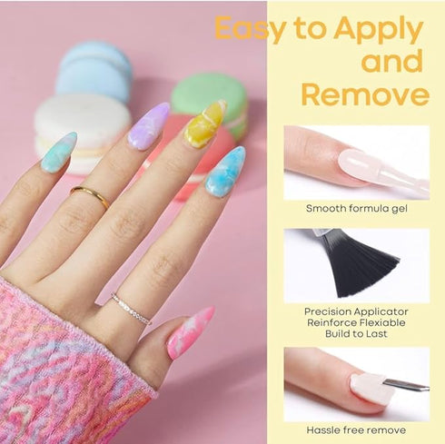 Bolt Bee Gel Nail Polish with Glossy Finish| Gel Paint Soak Off