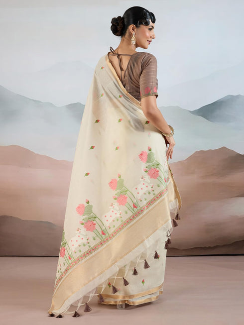 Vasthrlay Botanical Printed Unstitched Rj Ethnic Wear