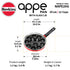 Hawkins Nonstick Appe Pan with Glass Lid| 12 Cups