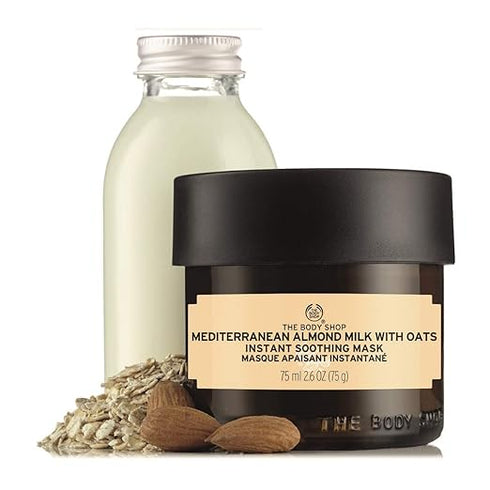 The Body Shop Mediterranean Almond Milk with Oats Instant Soothing Mask