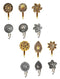 Vama Fashions Without Piercing Nosering Pressing Type Clip