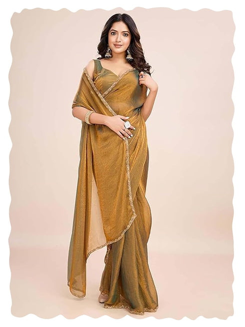 Vasthrlay Boarder Unstitched Ethnic Wear