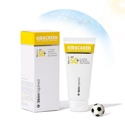 SkinInspired Kidscreen 100% Mineral Sunscreen for Kids | SPF 50+ PA++++