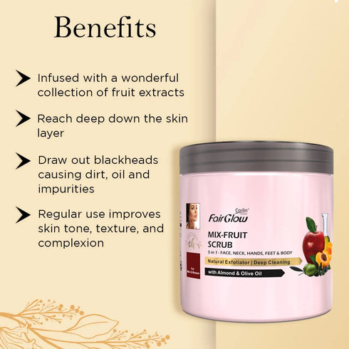 Corlin FairGlow Mix Fruit Scrub