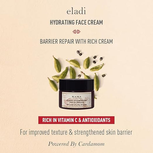 Kama Ayurveda Eladi Hydrating Ayurvedic Face Cream 50g