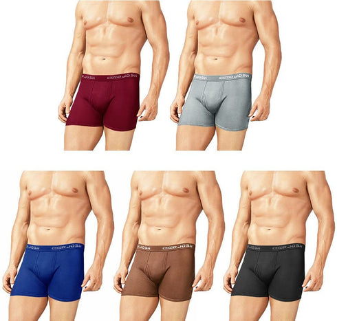 Dixcy Scott DIXCY Plain/Solid Assorted Cotton Men's Trunk/Underwear (#ICD-PKT-Trunk) (Color & Prints May Vary)