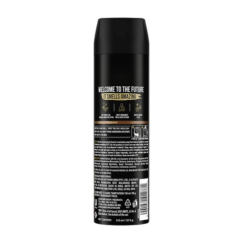 Axe Dark Temptation Long Lasting Deodorant Bodyspray For Men 215 Ml