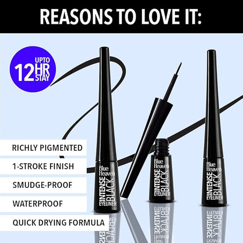 Blue Heaven Intense Black Eyeliner Glide-On