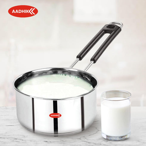 AADHIK Stainless Steel Sauce Pan