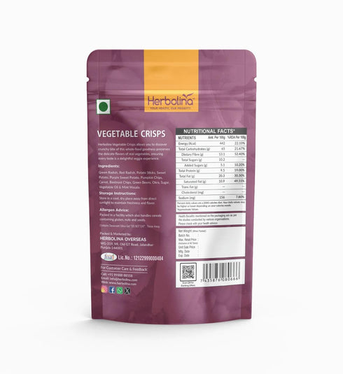 Herbolina Vegetable Crisps