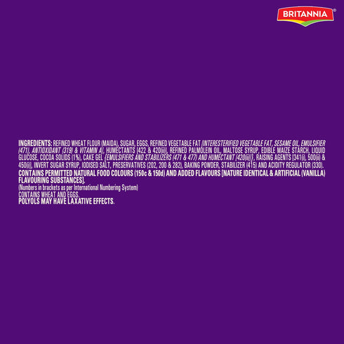 Britannia Gobbles Cake Marble Cake Choco Vanilla