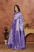 Vasthrlay Kanjivaram Blouse Purple Peachpurple