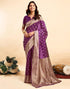 Vasthrlay Jacquard Kanjivaram Unstitched Light Green Saree