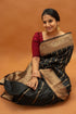 Vasthrlay Black Kanjivaram Saree