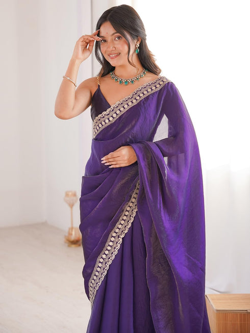 Vasthrlay Embroidered Unstitched Kr Ethnic Wear