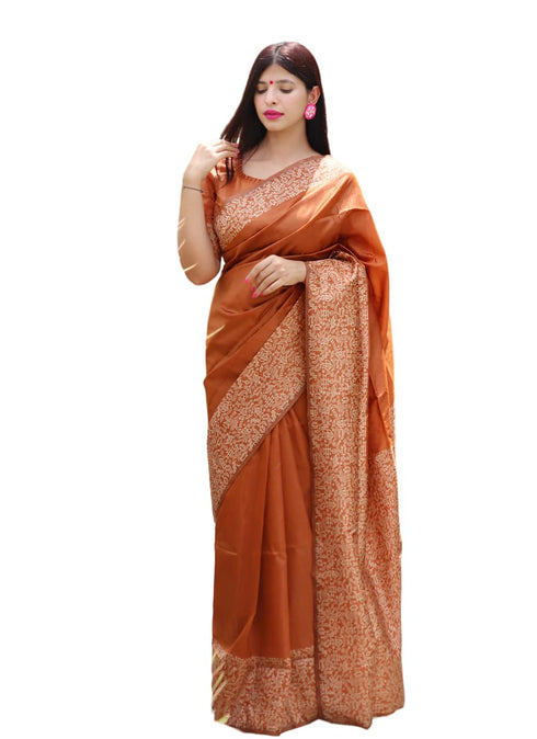 Vasthrlay Tussar Handloom Saree