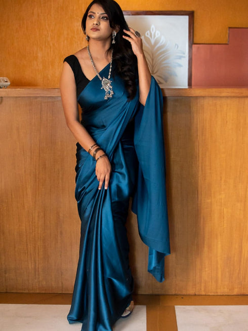 Vasthrlay Minute Pleated Unstiched Ethnic Wear