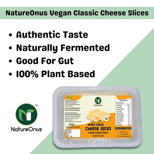 NatureOnus Vegan Classic Cheese