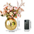 Metal Ball Round Metal Vase for Home Décor