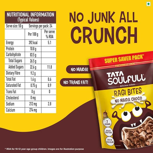 Tata Soulfull Ragi Bites Choco Fills