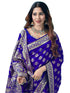 Vasthrlay Banarasi Jacquard Unstitched 3409s112n Turmeric