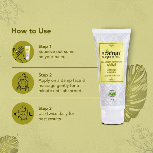 Azafran Organics Day & Night Nourishing Cream