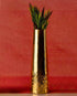Brass Flower Vase Conical Shaped (Large, 11")