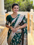Vasthrlay Jacquard Unstitched Saree