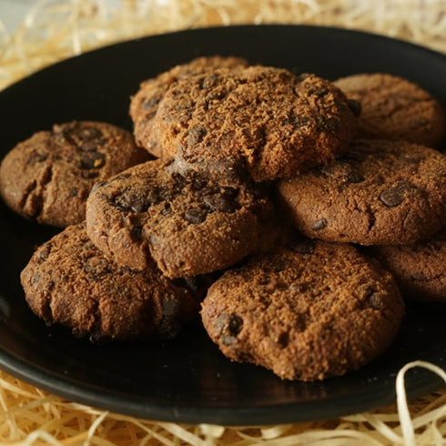 THE DOUGH CORNER Multi Millet Chocolate Chocochip Cookies
