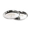 Stainless Steel Dinner Plate Set of 2 (10 Inches)