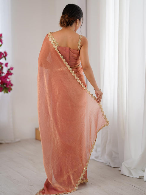 Vasthrlay Sequence Embroidery Unstitched Ab Ethnic Wear