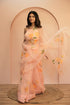 Vasthrlay Organza Painted Saree