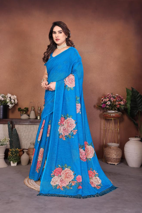 Vasthrlay Elegance Printed Lightweight Festive