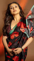 VasthrlayChanderi Unstitched Mukherjee Blackk Black Free Ethnic Wear