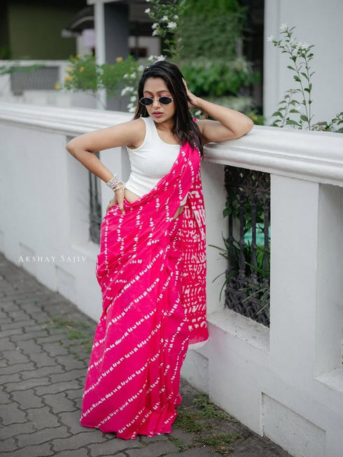 Vasthrlay Printed Traditional Tie Dye Lightweight