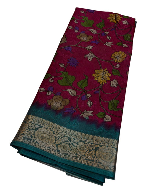 Vasthrlay Soft Saree Floral Digital Extraodinary
