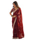 Vasthrlay Sequins Embroidery Dark Saree