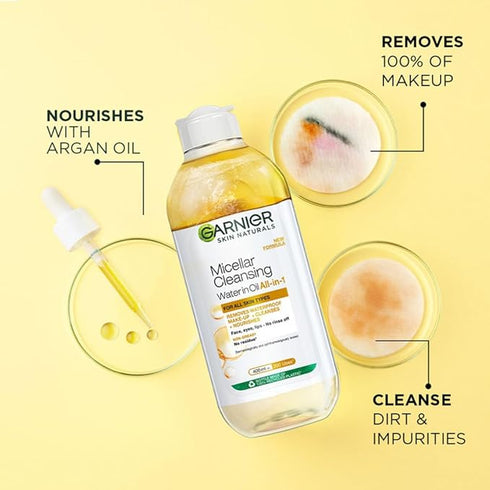 Garnier Skin Naturals Micellar Oil-Infused Cleansing Water