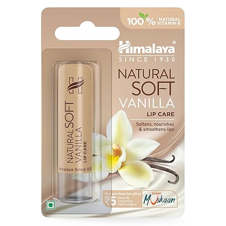 Himalaya Natural Soft Vanilla Lip Care 4.5gm