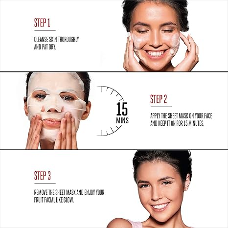 Lakme Blush & Glow Kiwi Sheet Mask 20ml